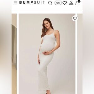 Bumpsuit Cotton Maternity Dress